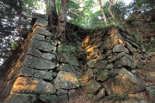 画像：笠間城跡