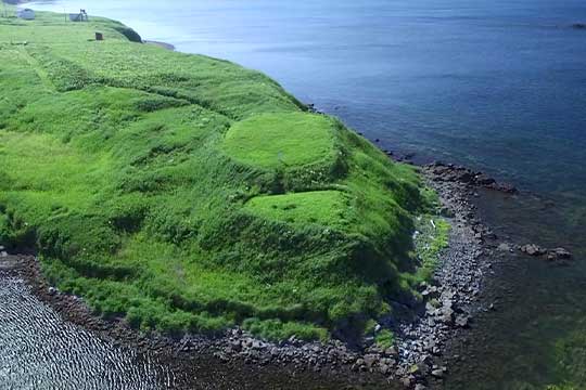 画像：根室半島チャシ跡群（ヲンネモトチャシ跡）