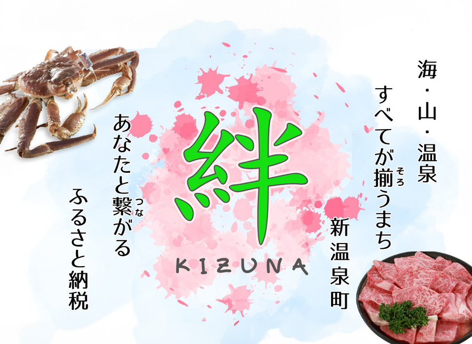 画像：新温泉町ふるさとづくり寄付
